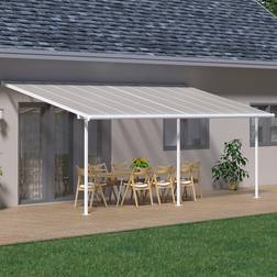 Palram Canopia Sierra White Non-Retractable Awning, H3.05M W2.95M
