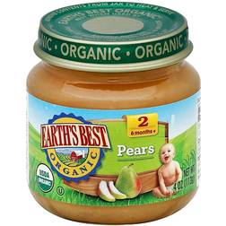 Earth's Best Organic Stage 1 Baby Food Pears 4