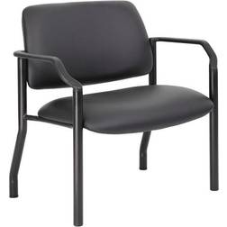 Boss Office Products B9591AM-BK-500 Antimicrobial Guest Office Chair