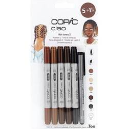 Copic Ciao 5 1 Set Hair Tones 2, Black CZ22075573