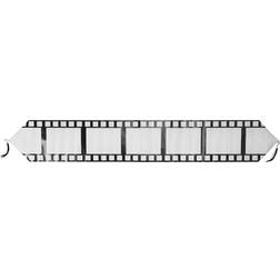 Beistle 54718 Printed Filmstrip Table Runner, 11 x 6' WhiteBlack