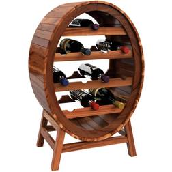 Casaria Barrel Design Wine Rack 50x90cm