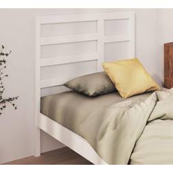 vidaXL Bed White Headboard