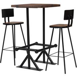 vidaXL 3 Outdoor Bar Set