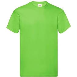 Fruit of the Loom Men's Original Short Sleeve T-shirt - Lime