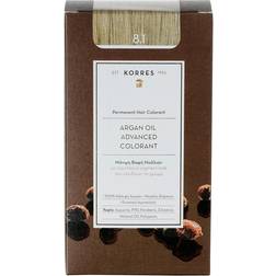 Korres ARGAN OIL Advanced Colorant 8.1 Blonde Light Sandre