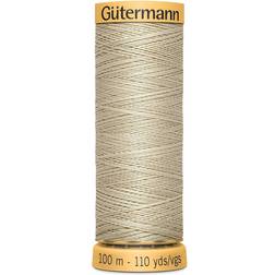 Gutermann 110 Yd Natural Cotton Thread-Bone