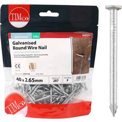 Timco Galvanised Round Wire Nails