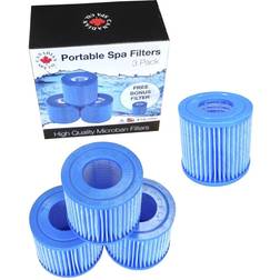 Canadian Spa Company Microban Hot Tub Spa Filter, Pack Of 4