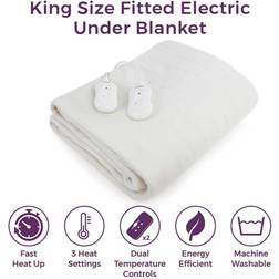 Carmen C81146 King Blankets White