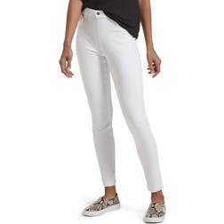 Hue High-Waist Denim Leggings White