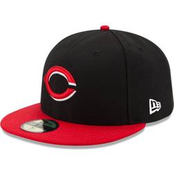 New Era Reds 59Fifty Authentic Cap Adult Red/Black