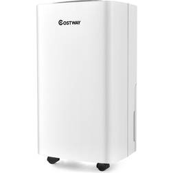 Costway 24-Pints 1500 Sq. ft. Portable Dehumidifier for Medium to Large Spaces, Whites