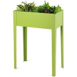 Costway 24'' x12'' Garden Plant Stand Raised Flower Bed Box