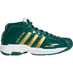 Adidas Pro Model 2G - Team Dark Green/Gold Metallic/Cloud White