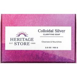 Heritage Store Colloidal Silver Clarifying Soap 100g