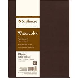 Strathmore Softcover Watercolor Journal 7.75"X9.75"-24 Sheets