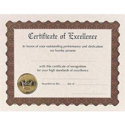 Papers! Excellence Award Certificates, Gold 930600PK3