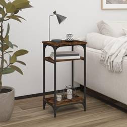 vidaXL smoked oak Side Small Table