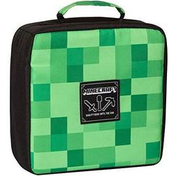 Jinx Minecraft Miner's Society Lunch Box Green