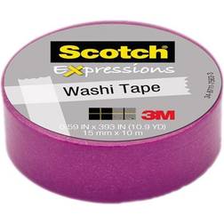 Scotch Expressions Washi Tape, 0.59" 10.91 yds., C314-PUR