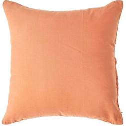 Homescapes Burnt European Linen Pillow Case Orange