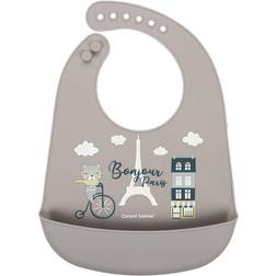 Canpol Babies Bonjour bib Beige 1 pc