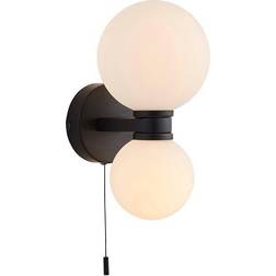 Endon Pulsa Bathroom Globe Twin Wall light