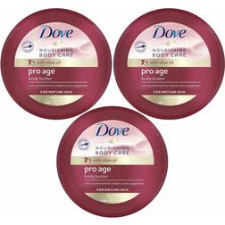Dove Nourishing Body Care Pro Age Body Butter 250ml 3-pack