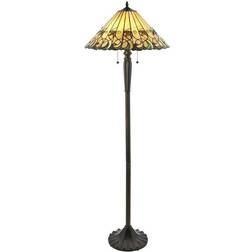 Loops 1.6m Tiffany Twin Floor Lamp