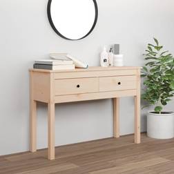 vidaXL brown, 100 Pine Console Table