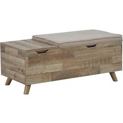 Ashley Signature Beige/Brown Storage Bench