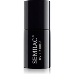 Semilac Black diamond Soak Off Gel Hybrid Nail Polish Black