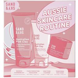 Sand & Sky Australian Pink Clay Aussie Routine Care Set