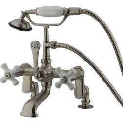 Kingston Brass Cc659T8 Clawfoot Tub Filler With Shower