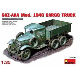 Min35136 Miniart 1:35 Gaz-aaa Mod 1940 Cargo Truck