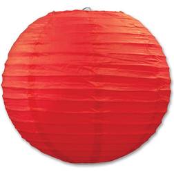 Beistle 54570-R Paper Lanterns Pack of 6