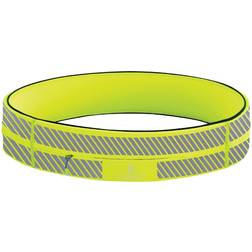 FlipBelt Zipper, Reflective Neon Yellow, Small