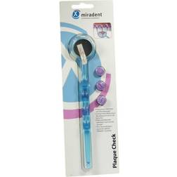 MIRADENT Plaquetest Mira2 Spiegel blau transparent