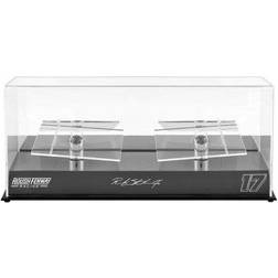 Ricky Stenhouse Jr #17 Roush Fenway Racing 2 Car 1/24 Scale Die Cast Display Case With Platforms