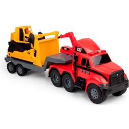 Funrise Cat Heavy Movers Fire Truck with Bulldozer