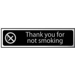 Scan Thank you for not smoking Self-adhesive Decoration