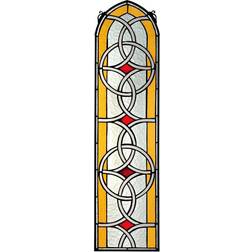 Design Toscano Celtic Knotwork Tiffany-Style Stained Framed Art