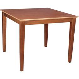 International Concepts 36" Square Solid Top Dining Table