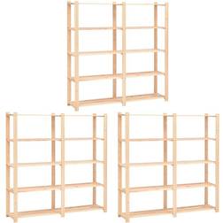 vidaXL 5-Tier Storage Racks Shelving System