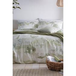 Appletree Loft Edale Cotton Set Duvet Cover Green