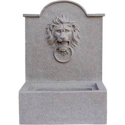 Ivyline Luxury Lion Water Feature Polyresin Figurine