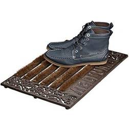 Relaxdays Door Mat Cast Doormat Bronze