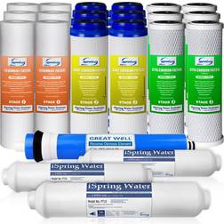 iSpring Water Systems F22-75 3-Year Cartridge Pack Set Standard 5-Stage Reverse Osmosis 22