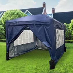 Gardenkraft 10829 3m 3m Pop-Up Gazebo with Sides